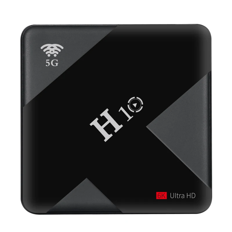 Приставка Смарт-ТВ H10 Allwinner H6 Android 9 0 4K 4 + 32/64 ГБ | Электроника