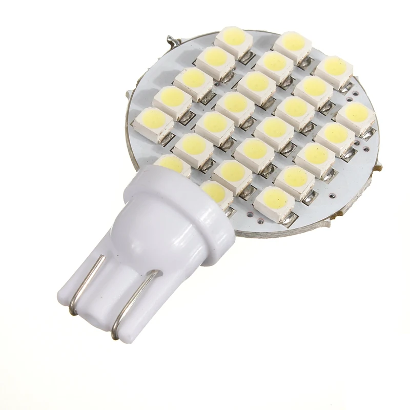 Лучшая цена Белая светодиодная панель 168 194 501 W5W 24 SMD 1210 автомобильная боковая