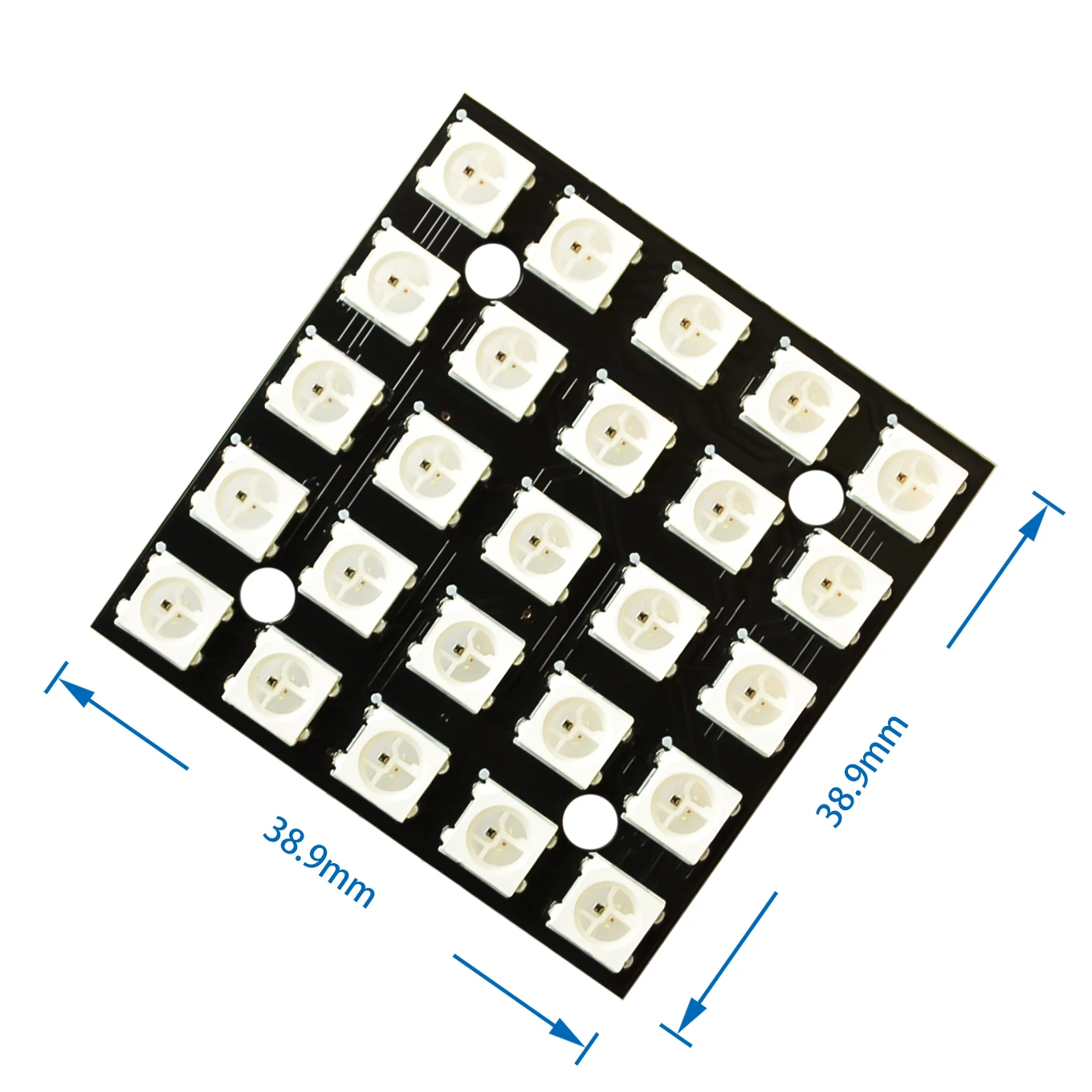 WS2812 LED 5050 RGB 5x5 5*5 25 светодиодная матрица для Arduino|Интегральные схемы| |