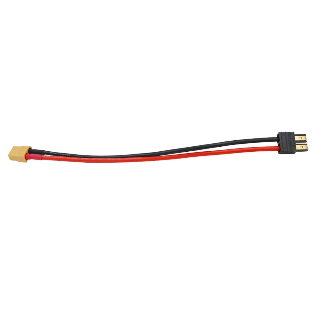 10 шт./лот XT60 XT 60 Штекерный разъем для адаптера TRX 14AWG силиконовый соединительный