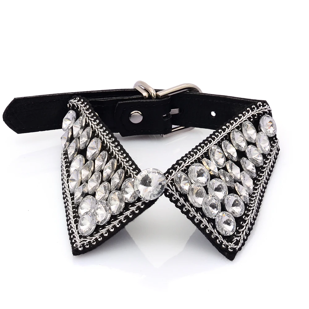 Ошейник Bling Воротник Щенок Милый белый жемчужный воротник Best подарок для собака
