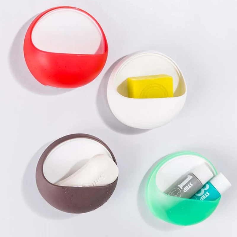 Пластик кухня ванная комната Мини Настенный мыло держатель портативный дорожная