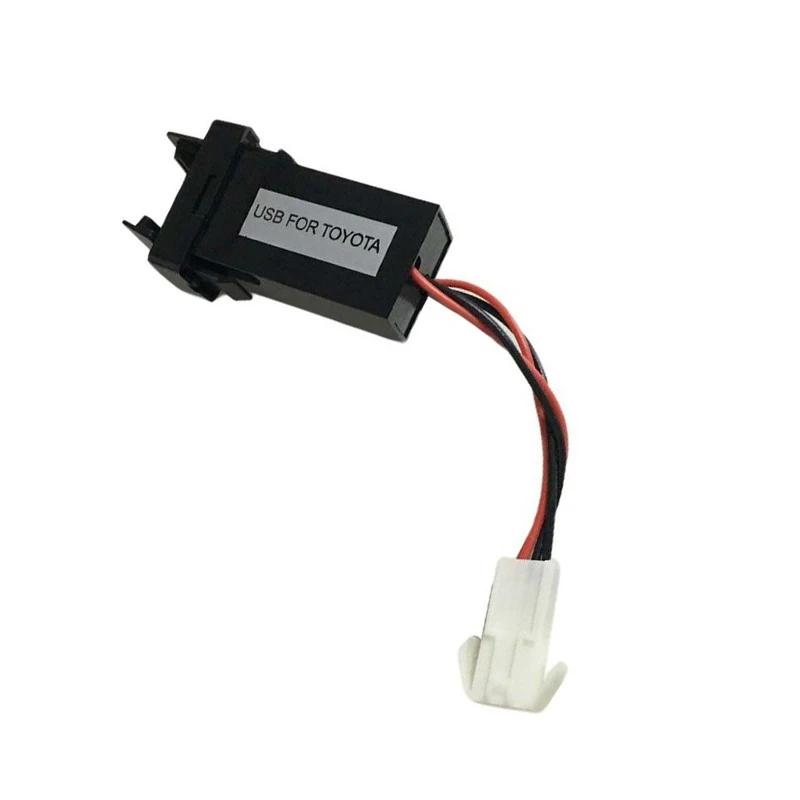 Автомобильное зарядное устройство Msanzeo с двумя USB разъемами 5 В 1 2 А гнезда для TOYOTA