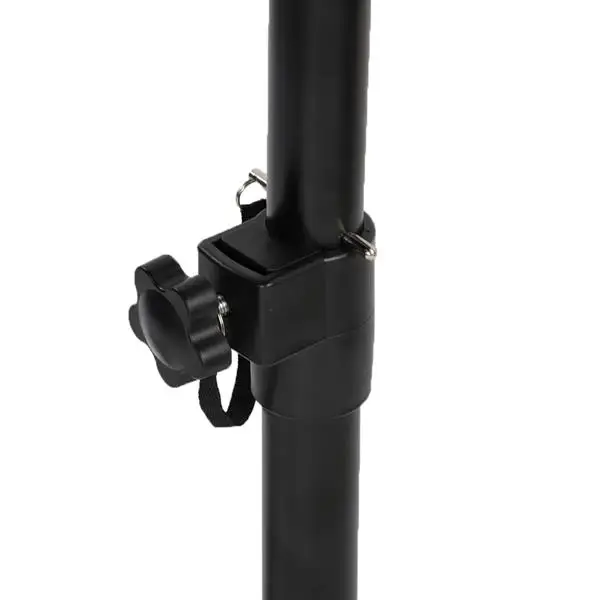 

2pcs Professional Speaker Stand Adjustable Speaker Holder Folding Monitor Stands Black Speaker Accessories