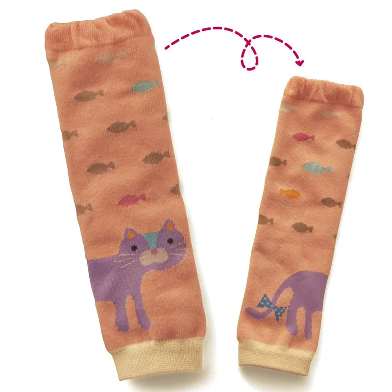 Детские гетры с героями мультфильмов милые носки для младенцев Хлопковые