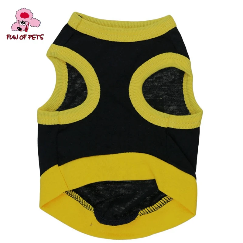 Новинка 2017 Модный летний жилет для маленьких щенков стильный из хлопка с