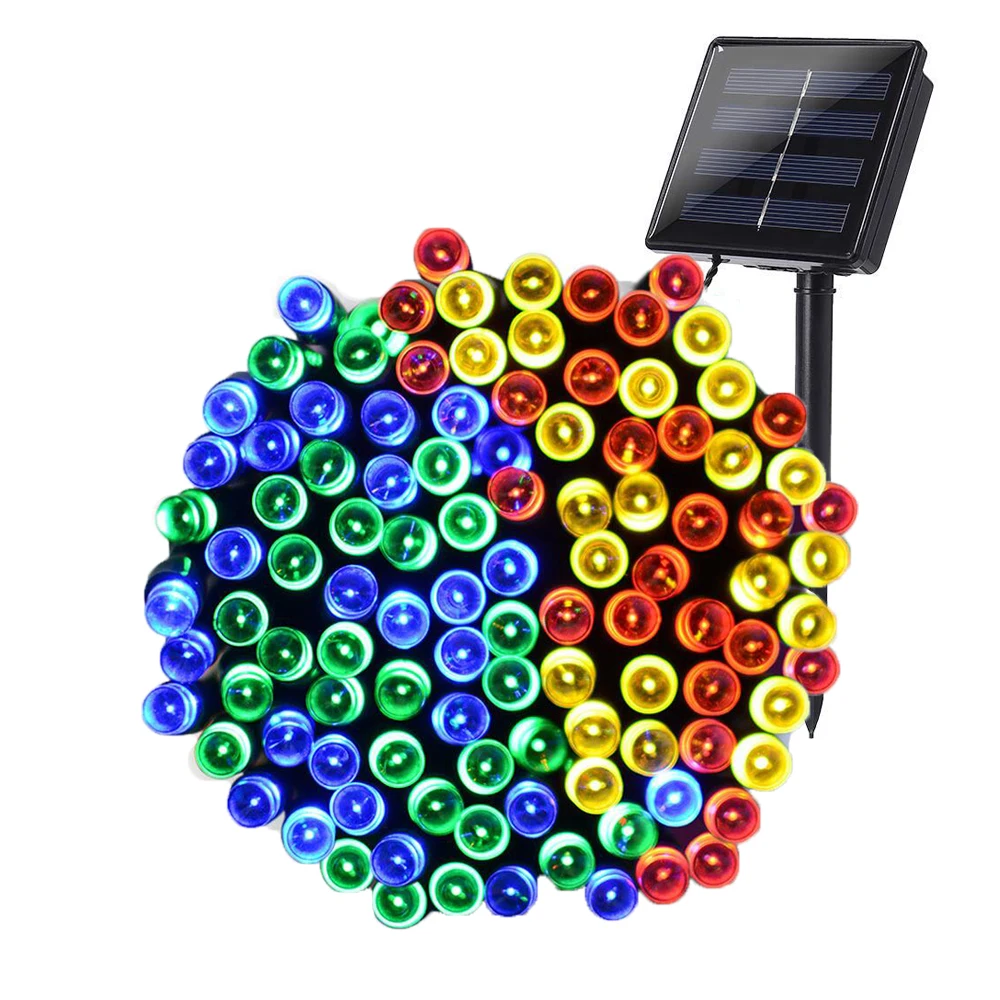 Гирлянды светодиодные светильники лампа с солнечной батареей светодиодная