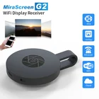 MiraScreen G2 для Android 2020, беспроводная ТВ-флешка с WiFi дисплеем, приемник 1080P HD, ТВ-приставка Airplay, медиаплеер