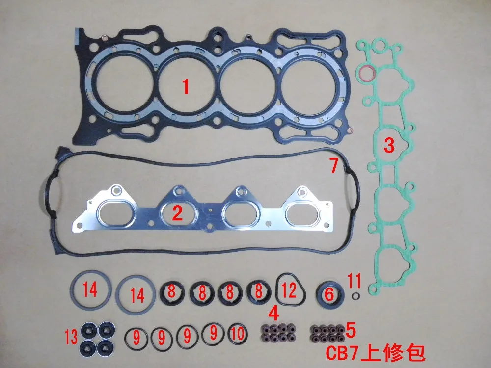 F20A6/A3/A8/A4 /A7 F22A1/A6/A4/A6/A8/A1 полный комплект прокладок двигателя для Honda Accord IV/Aerodeck 2 16v