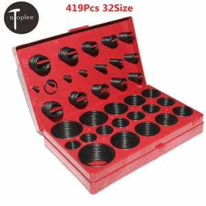 Универсальный набор резиновых уплотнительных колец для автомобиля, 419 шт.