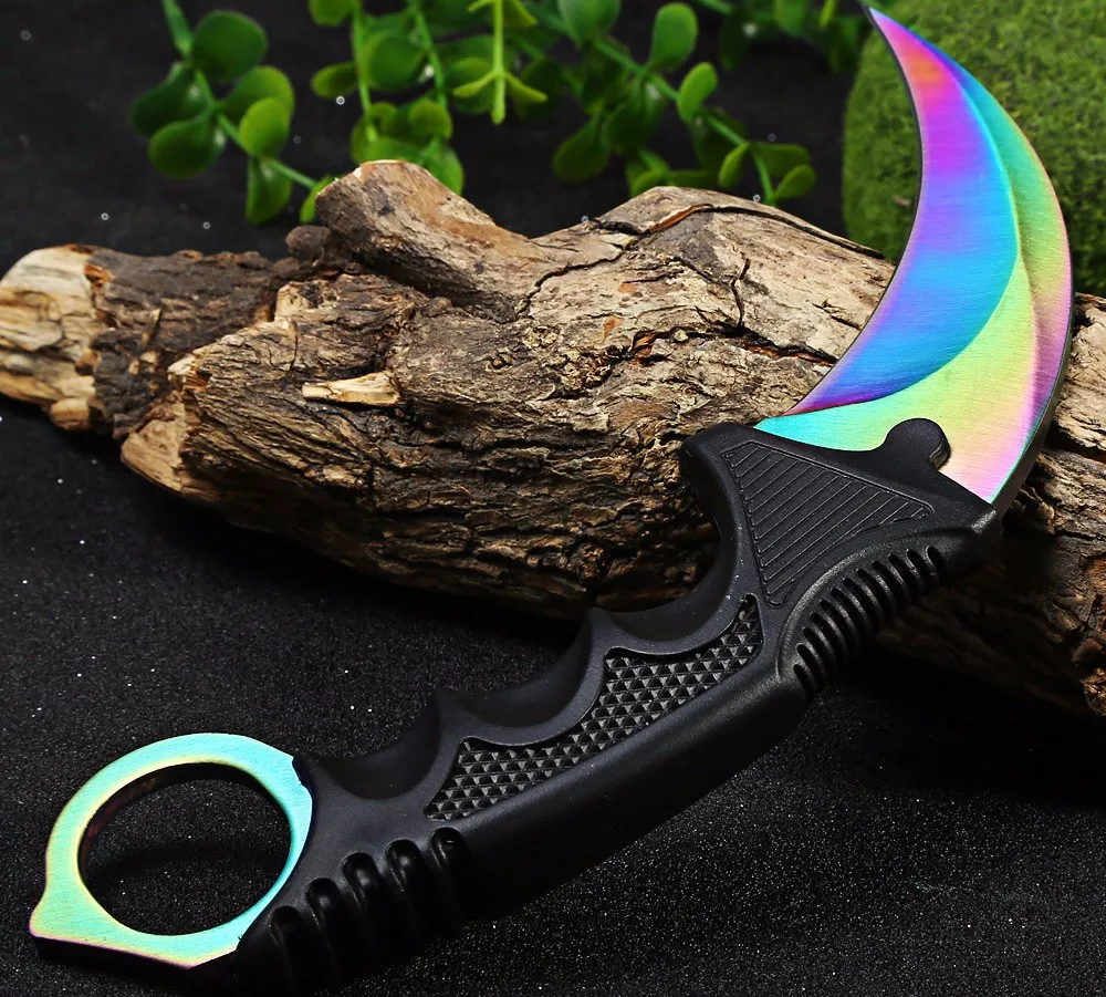 Новое поступление кемпинг инструмент убоя CS Go исчезают Counter Strike Karambit ручной