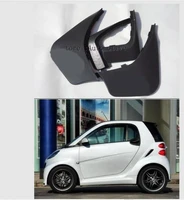 set molded mud flaps for benz smart fortwo a451 c451 2008 2014 mudflaps splash guards front rear mudguards 2013 2012 2011 2009