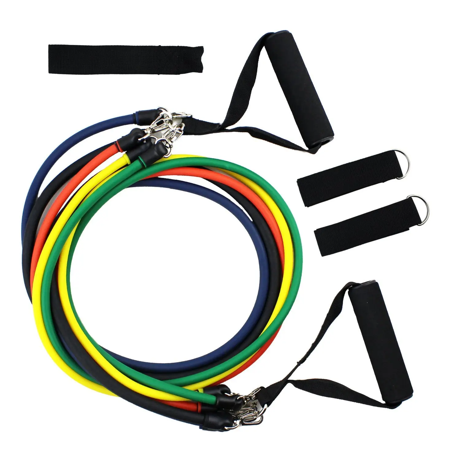 Набор резистивных лент с дверным якорем ремешком на щиколотке таблицей