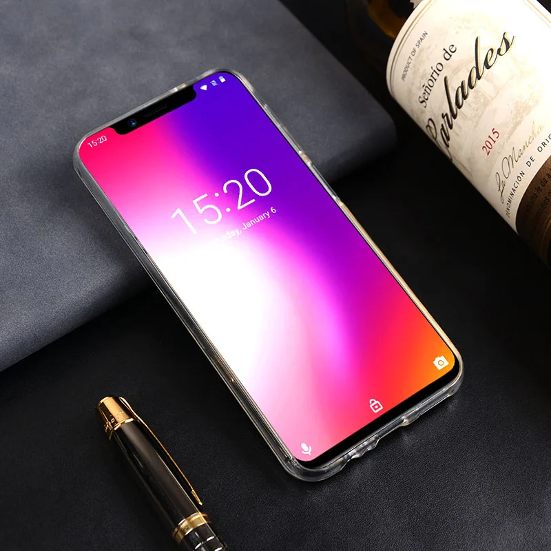 Чехол для Umidigi One мягкий силиконовый чехол из ТПУ Pro Защитная пленка экрана Nano |
