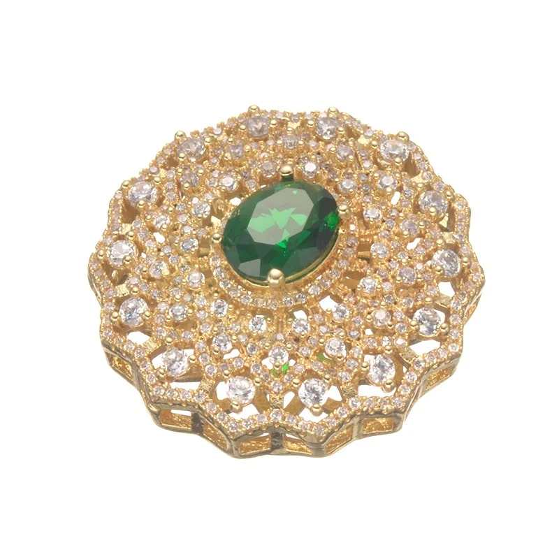 Высококачественные Медные металлические стразы с фианитом класса ААА Большие