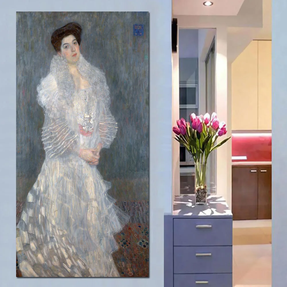 Gustav Klimt женские золотые картины на холсте классические картины маслом настенные картины для гостиной большой холст художественные декоративные картины