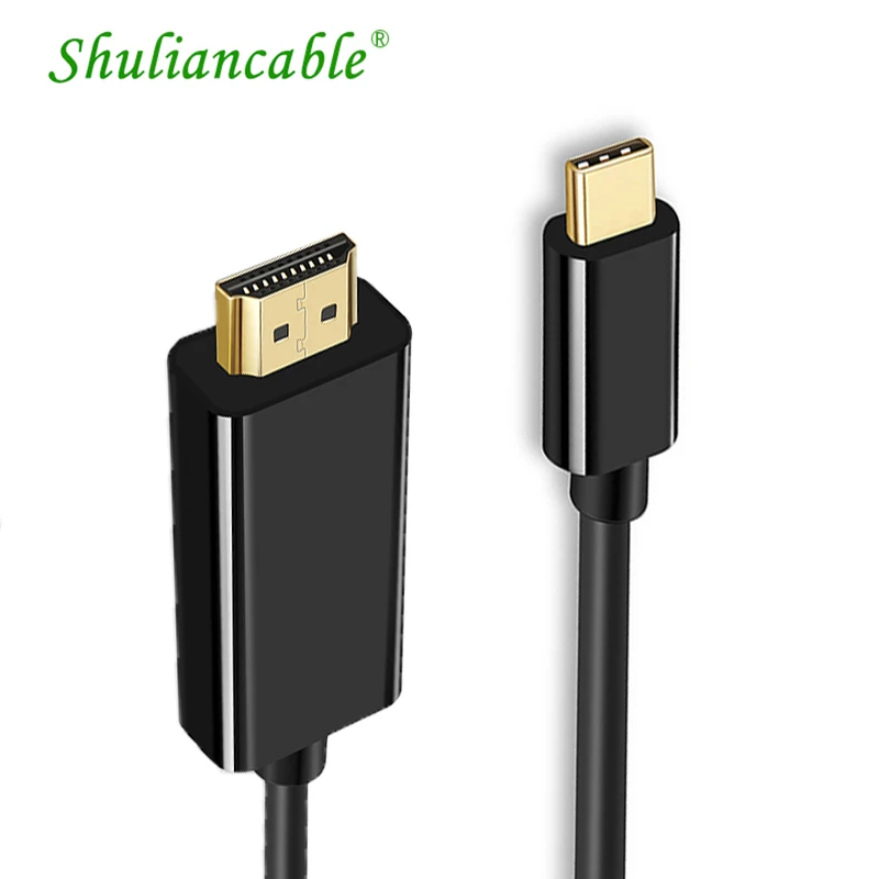 Shuliancable USB3.1C к HDMI кабелю для Samsung Galaxy S9/S8/S8 +/Note 8 Type C адаптеру Huawei Mate 10/Pro4K @ 30HZhdmi| |