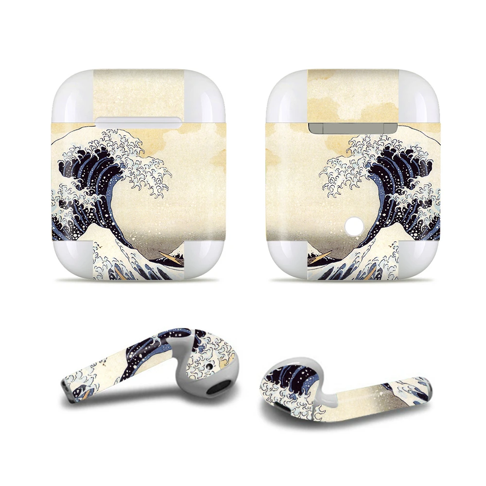 Наклейка GOOYIYO Flora для Apple AirPods 2 Наушники с беспроводной зарядной коробкой кожа