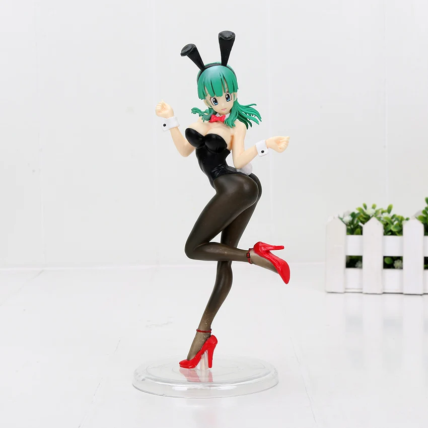 15 Dragon Ball Z № 18 вер. III Dragon Ball Gals лазурь Bulma Lunchi Videl девушки цифры ПВХ фигурка героя Коллекционная модель игрушки куклы для детей - Цвет: 15