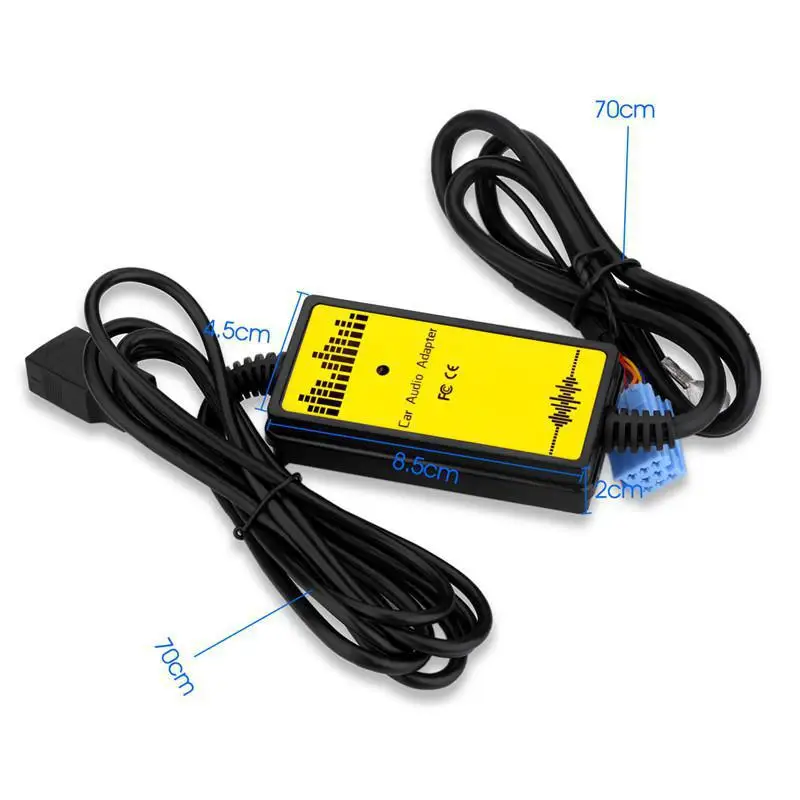 Автомобильный адаптер Авто аудио mp3 плеер интерфейс USB AUX кабель MP3 для Volkswagen Skoda