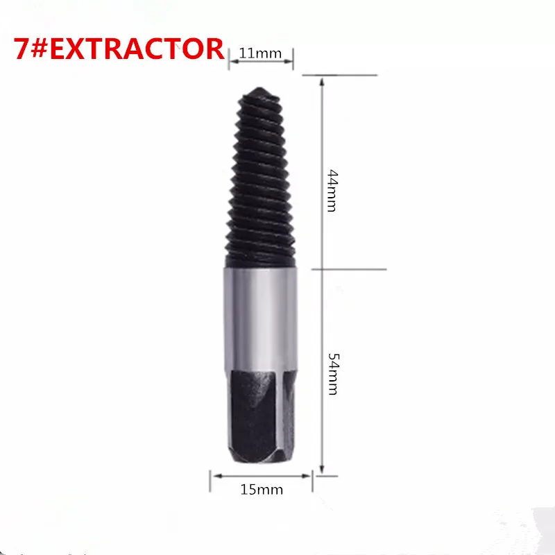 7 #8 # экстрактор сломанных проводов винтов водопроводных труб треугольный клапан