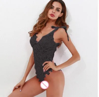 La MaxPa сексуальное женское белье с открытой спиной Кружева Babydoll Открыть