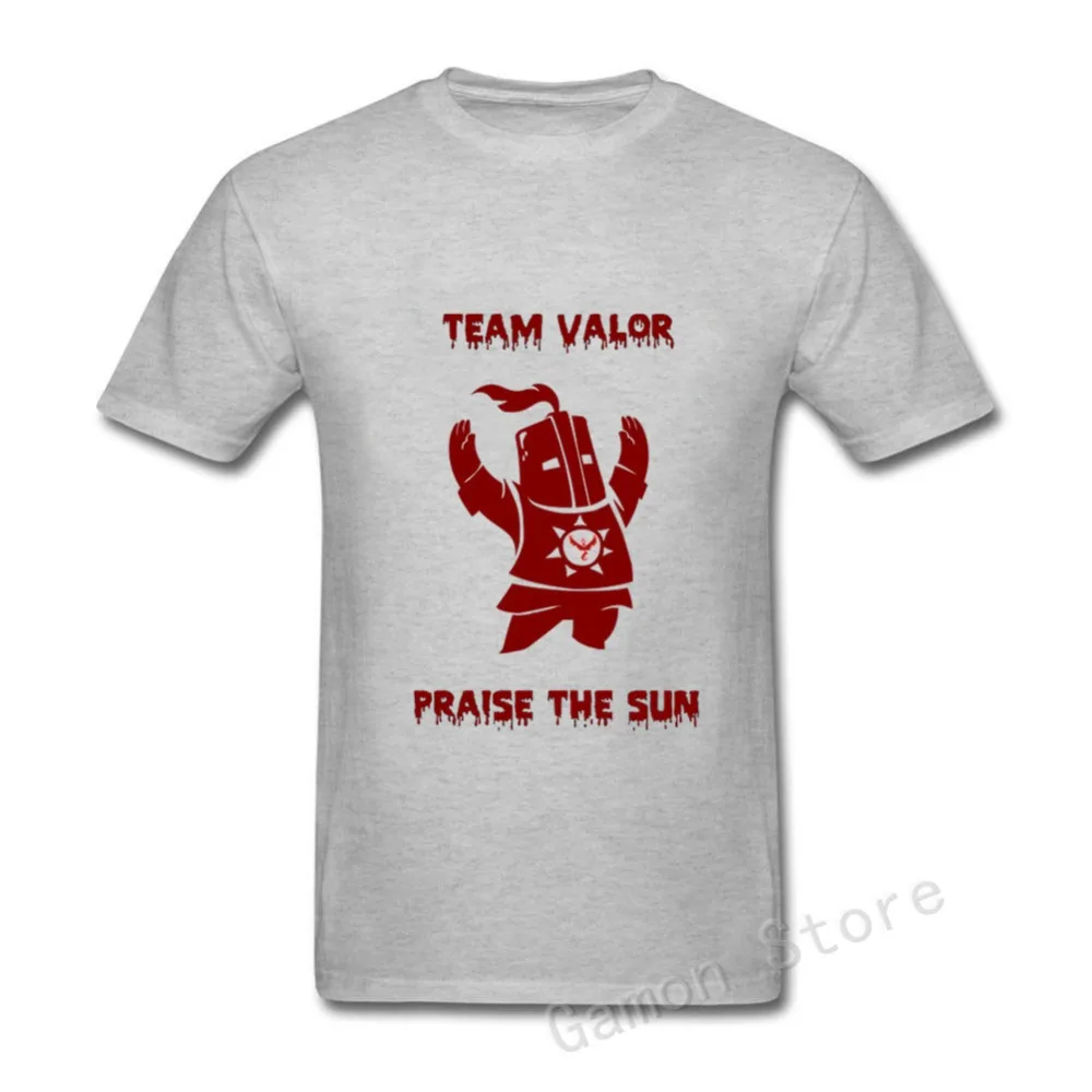 Newest Dark Souls 3 Men T-shirt Praise The Sun Short Sleeve T Shirt Adult Shirts For Mens Crewneck Male Unique | Мужская одежда