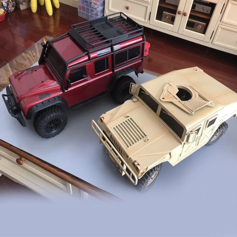 Новый высококачественный цельнометаллический Hummer 1/10 весы 313 мм колесная база RC