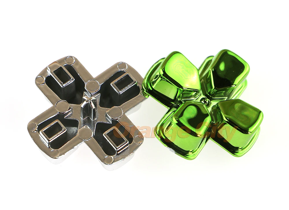 50 шт./лот многоцветные хромированные перекрестные кнопки контроллера для