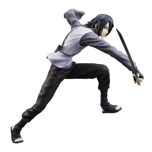 Huong фильм фигурка 19 см Наруто Boruto Учиха сасуке кукла ПВХ фигурку Коллекционная