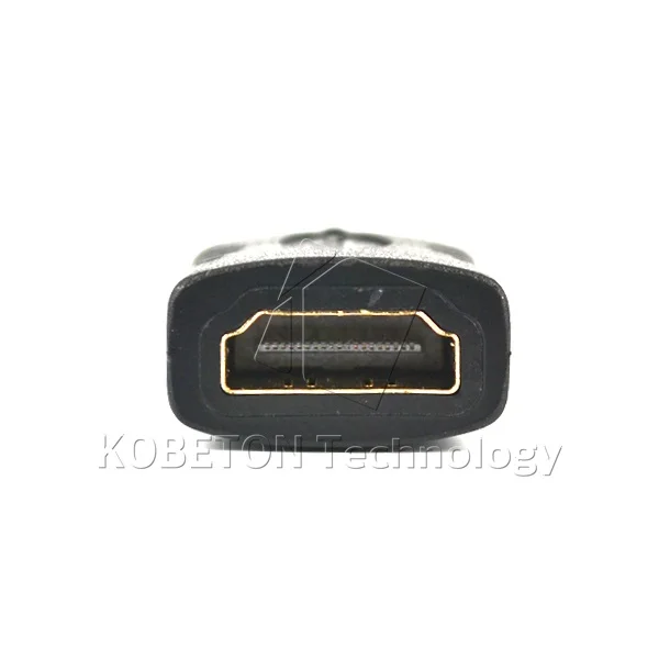 Kebidumei совместимому с HDMI Женский Разъем удлинитель Кабель адаптер конвертером для