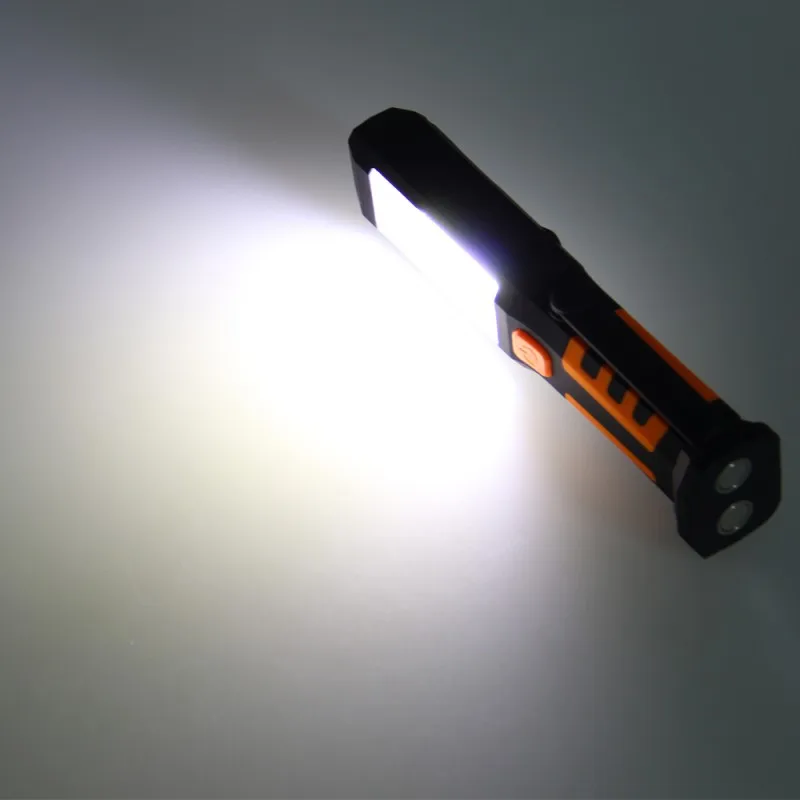 USB зарядка флэш светильник портативный COB светодиодный рабочий свет Flashlamp 3