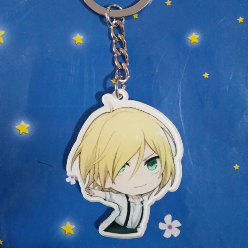 6 шт./лот аниме Юри на льду брелок для ключей Виктор Никифоров Katsuki подвесные