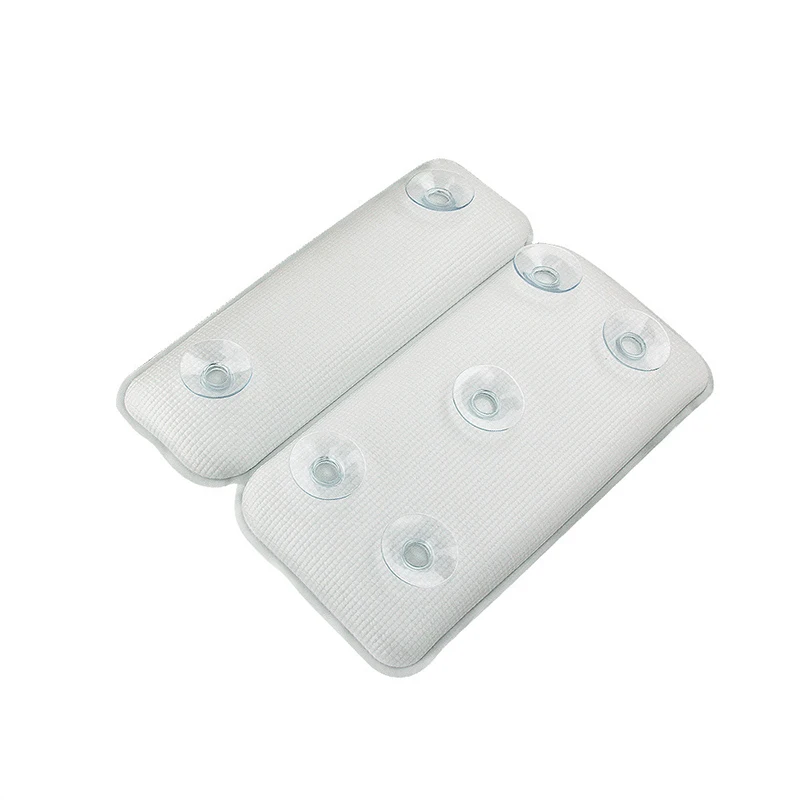 Подушка для ванны из ПВХ-пены противоскользящая на подголовник мягкие подушки