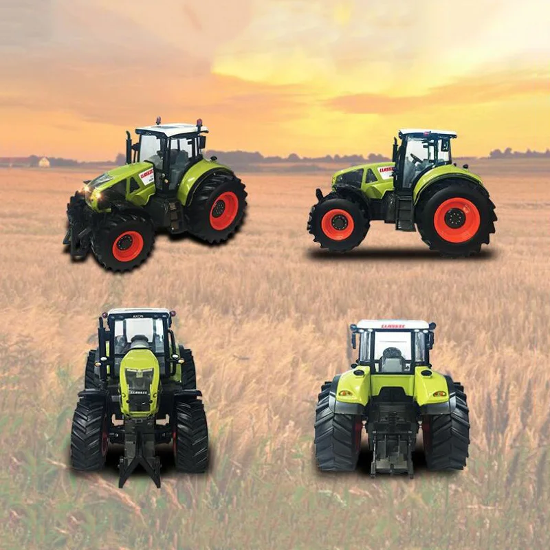 2 4G Радиоуправляемый грузовик с дистанционным управлением фермерский трактор