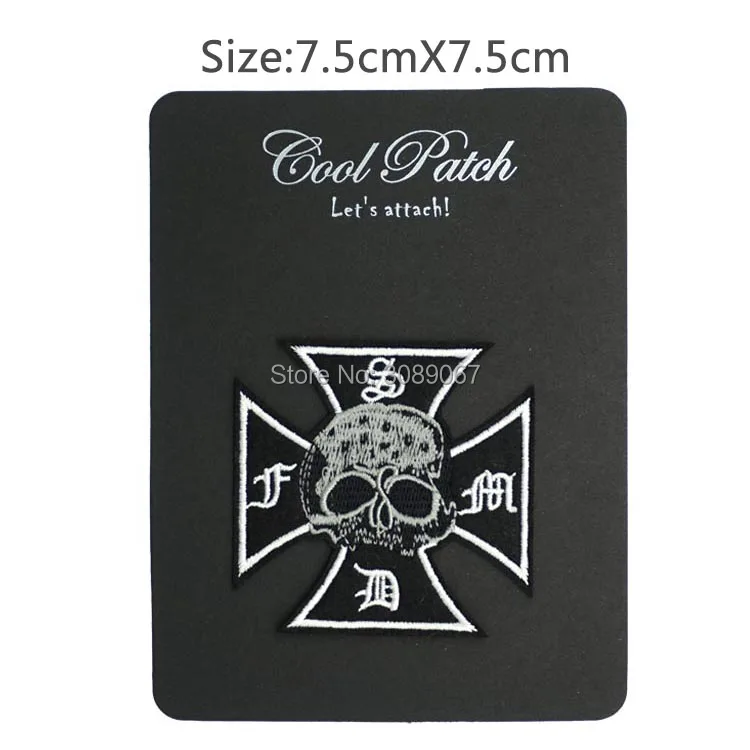 3 &quotBLACK LABEL общество BLS Железный крест череп логотип музыкальной группы вышитые