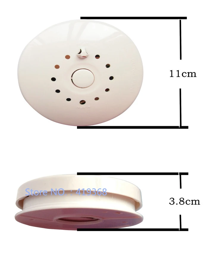 DT 02 горячей оптиче GSM SMS Rookmelder Draadloze En датчик Пожарной Сигнализации Koning