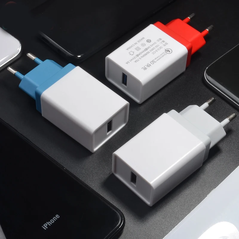 DSmilk USB зарядное устройство Quick Charge 3 0 Быстрая зарядка для samsung iPhone X 8 IPad Xiaomi стены