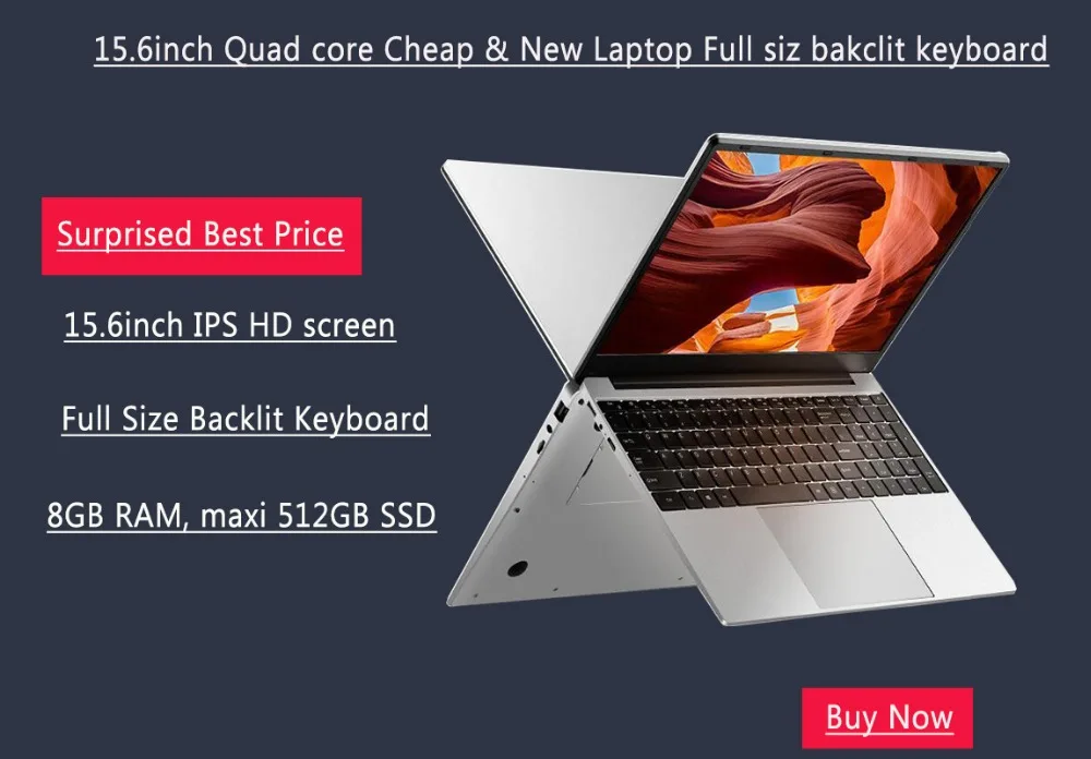 15,6 четырехъядерный игровой ноутбук Intel 8 GB/6G ram 5120GB SSD 15,6 дюймов 1920*1080 ips HD экран Windows 10 ноутбук