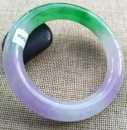 

fine jewelry58-60 mm Certified (Grade A) 100% Natural Lavender Jadeite JADE Bracelet Bangle Free shipping with box