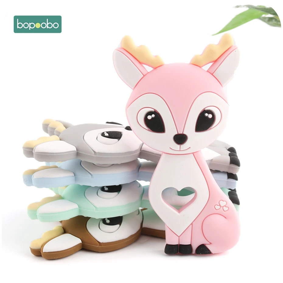 Силиконовый Прорезыватель для зубов Bopoobo 1 шт.|Детские прорезыватели| |