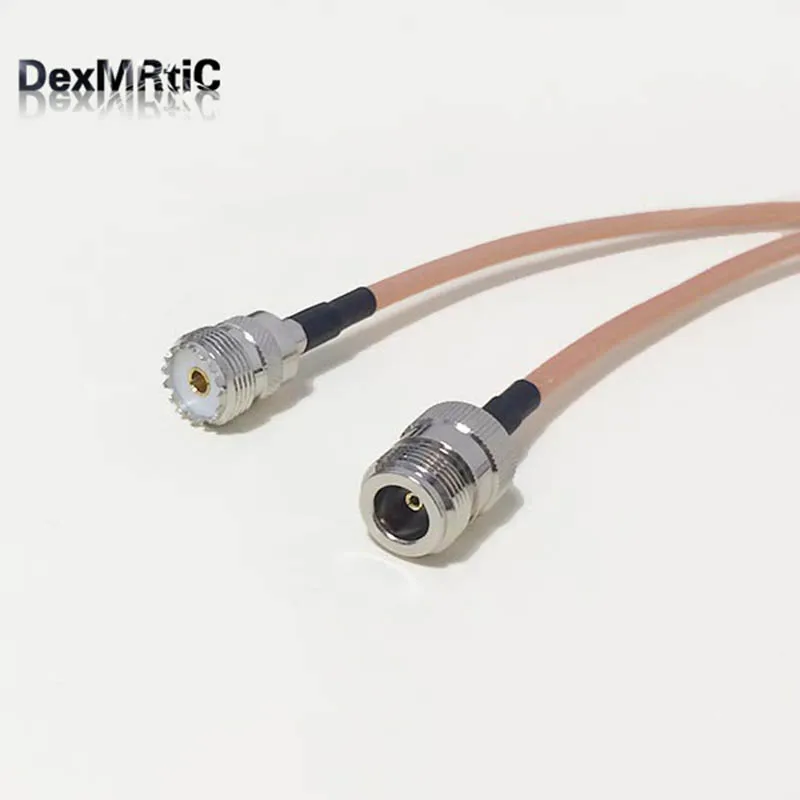 Высококачественный коаксиальный кабель с низким коэффициентом потери и гнездом