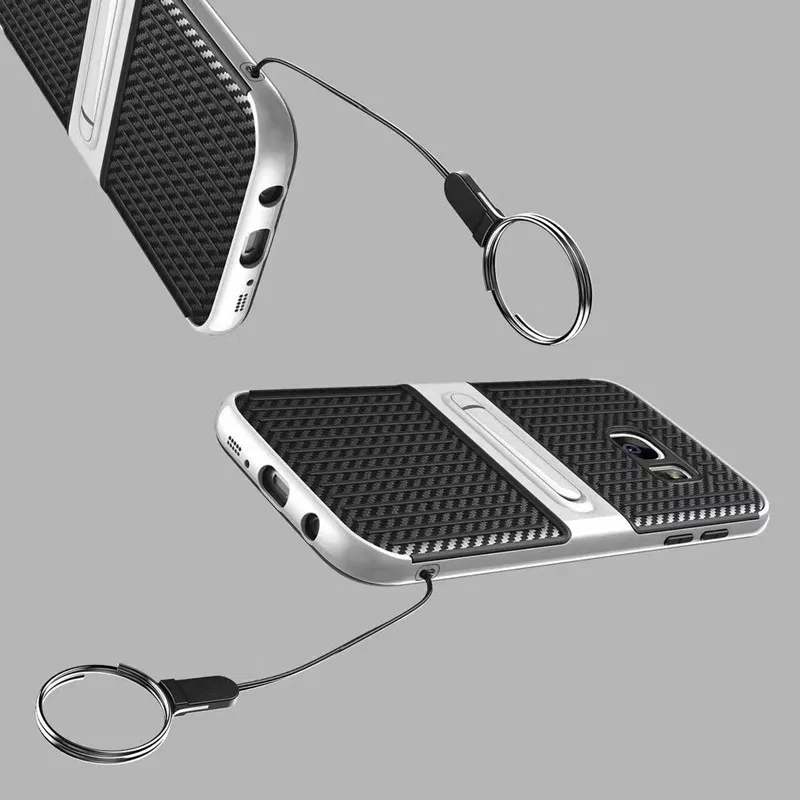 New Fashion Kickstand PC Mobile Phone Housing For iPhone7 7Plus Heat Release Radiator Protective Shell Back Cover Coque Funda |
