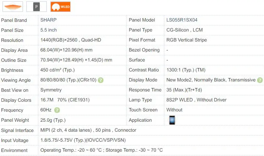 ЖК-принтер 2560x1440 ЖК-экран 5 дюйма 2K HDMI SLA монитор модуль для УФ отверждения экран