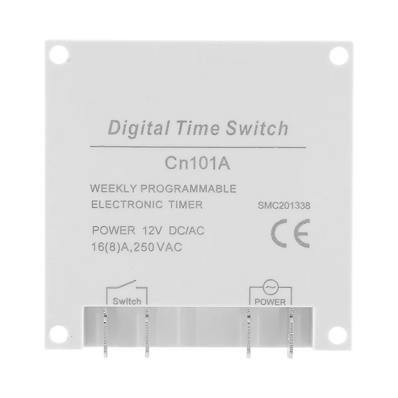 Программируемый таймер с ЖК дисплеем 12 В 16 А|relay switch|time relay switch12v time |