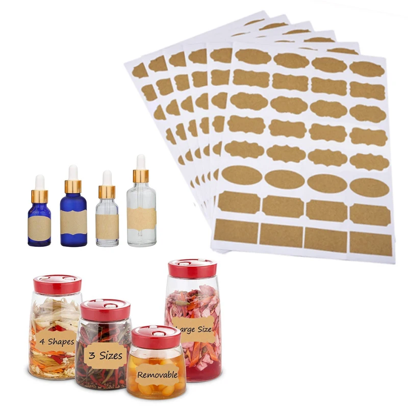 192 шт./6 листов эфирное масло косметика парфюмерия диспенсер этикеток Стикеры
