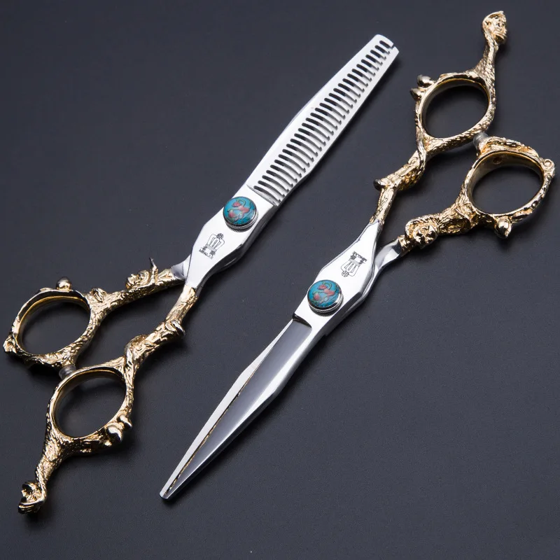 Ножницы для укладки волос 440c профессиональные Японские Стальные парикмахерские