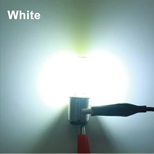 White 1 Pcs brake light S25 BA15D P21/5W 1157 BA15S Led 1156 p21w S25 7506 COB Chips 12V 6000K Car light Reverse DRL Turn Signal Lamp - Испускаемый цвет: White