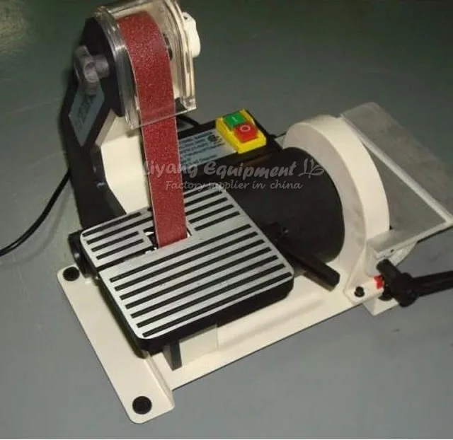 Бесплатная доставка! 25*762 мм электронный настольный Шлифовальный станок