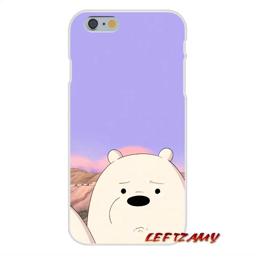 Прозрачные мягкие чехлы Ice We Bare Bear Fighting Panda для iPhone X XR XS MAX 4 4S 5 5S 5C SE 6 6S 7 8 Plus ipod touch |